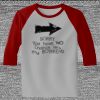 Raglan 3/4 Roundneck Shirt (Gray Body) Thumbnail