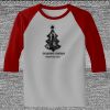 Raglan 3/4 Roundneck Shirt (Gray Body) Thumbnail